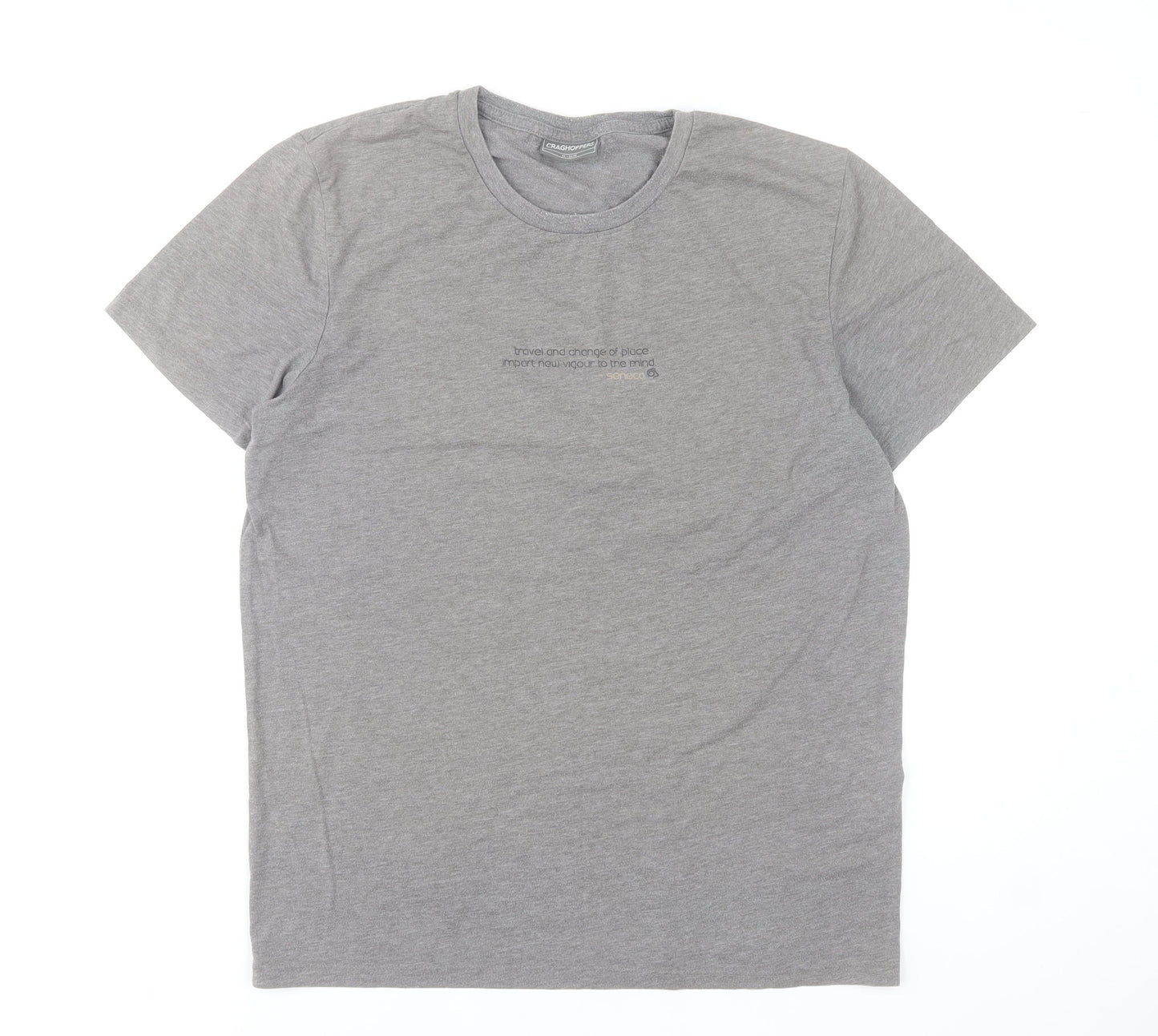 Mens UK Size XL Craghoppers Grey  T-Shirt
