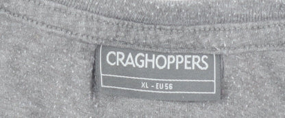 Mens UK Size XL Craghoppers Grey  T-Shirt