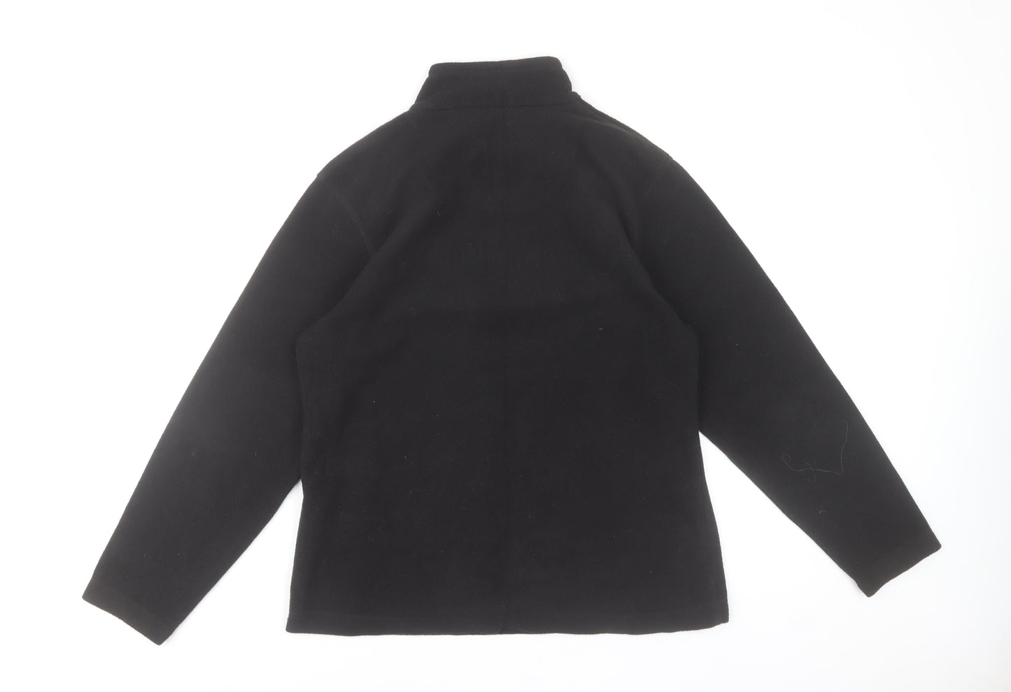 Regatta Great Outdoors Women's Black Fleece Pullover Sweatshirt Size 12