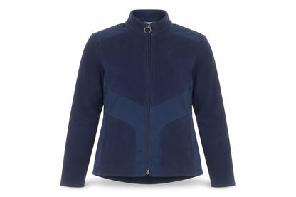 Greg Norman Womens Blue Soft Shell Fleece Jacket M Full Zip Outdoor