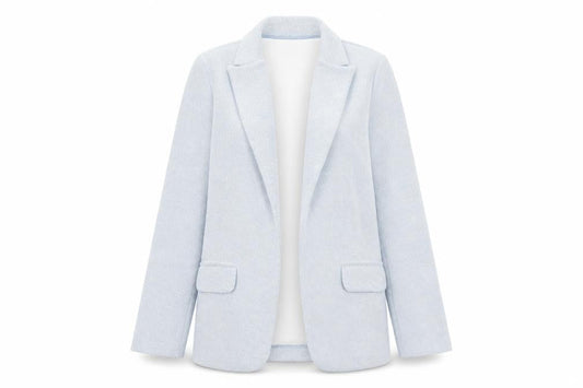 Dunnes Stores Women Blue Blazer Jacket Small Mid-Length Classic Style
