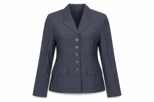 Mariola Women Blue Classic Blazer Size 4 Lined Tailored Single-Breasted