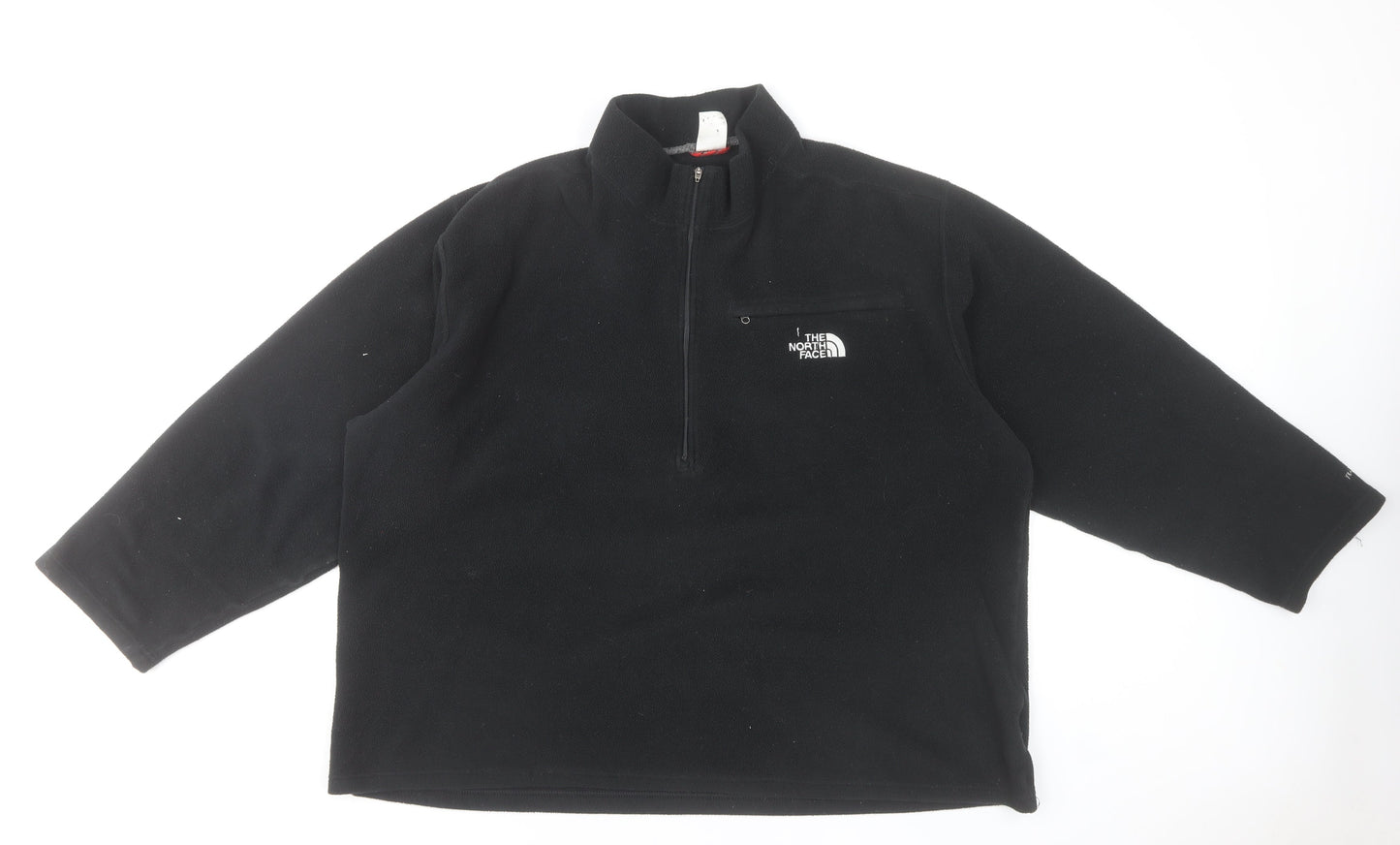 The North Face Men's Black XL Fleece 1/4 Zip Pullover Sweatshirt