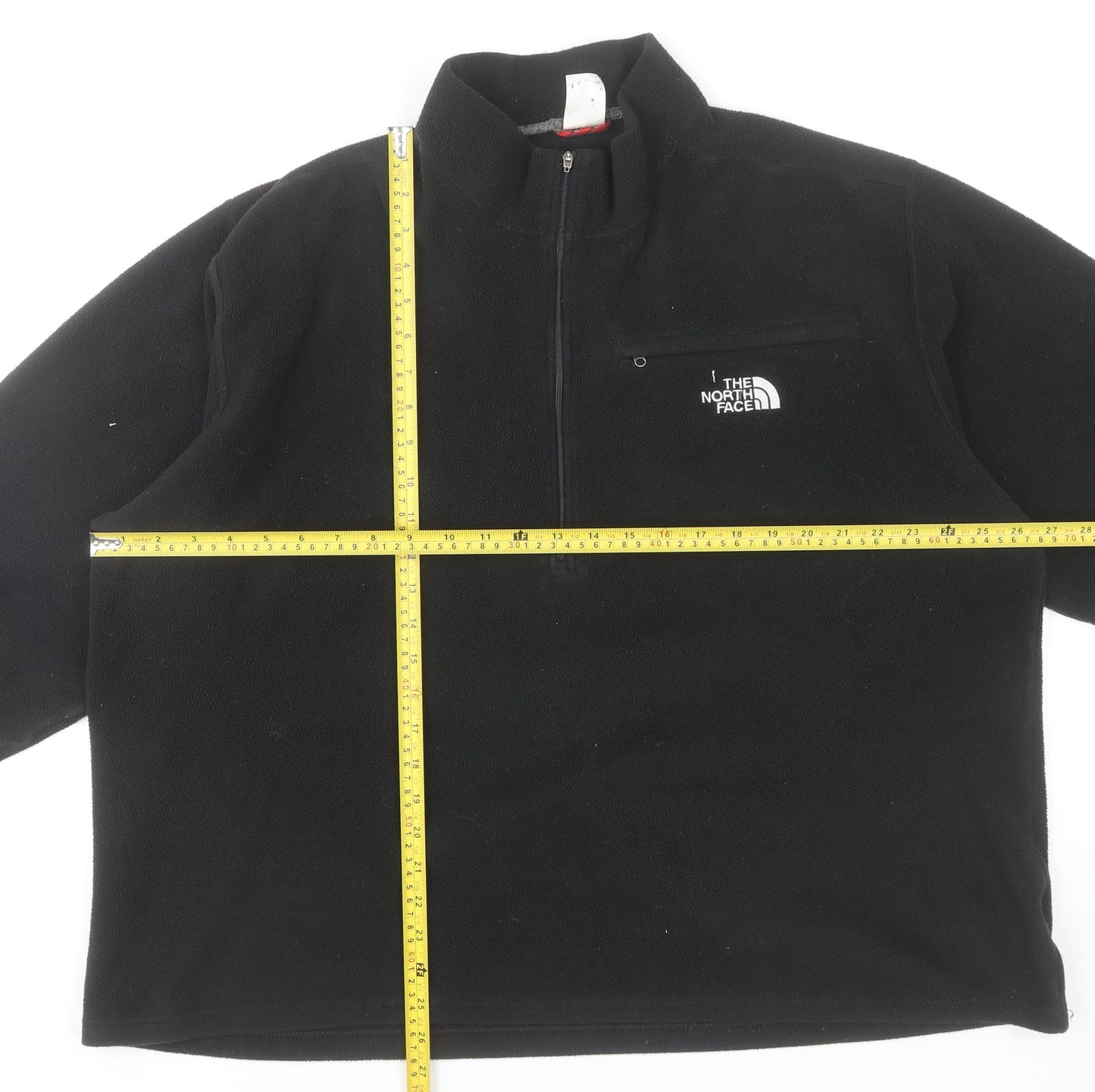The North Face Men's Black XL Fleece 1/4 Zip Pullover Sweatshirt