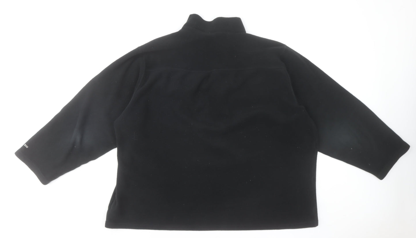 The North Face Men's Black XL Fleece 1/4 Zip Pullover Sweatshirt