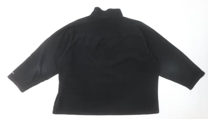 The North Face Men's Black XL Fleece 1/4 Zip Pullover Sweatshirt