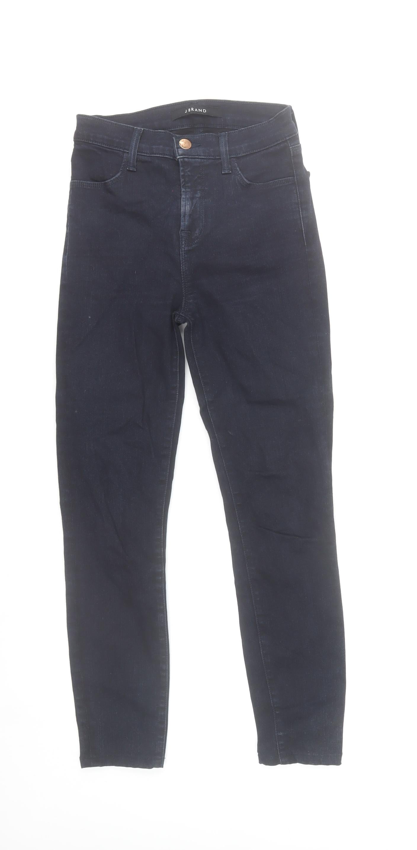 J Brand Womens Blue Skinny Slim Fit Mid Rise Stretch Jeans Size 25