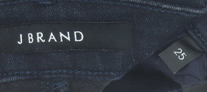 J Brand Womens Blue Skinny Slim Fit Mid Rise Stretch Jeans Size 25