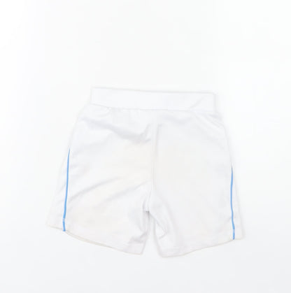 Dunnes Stores Boys White 5-6 Years Athletic Football Shorts Italia