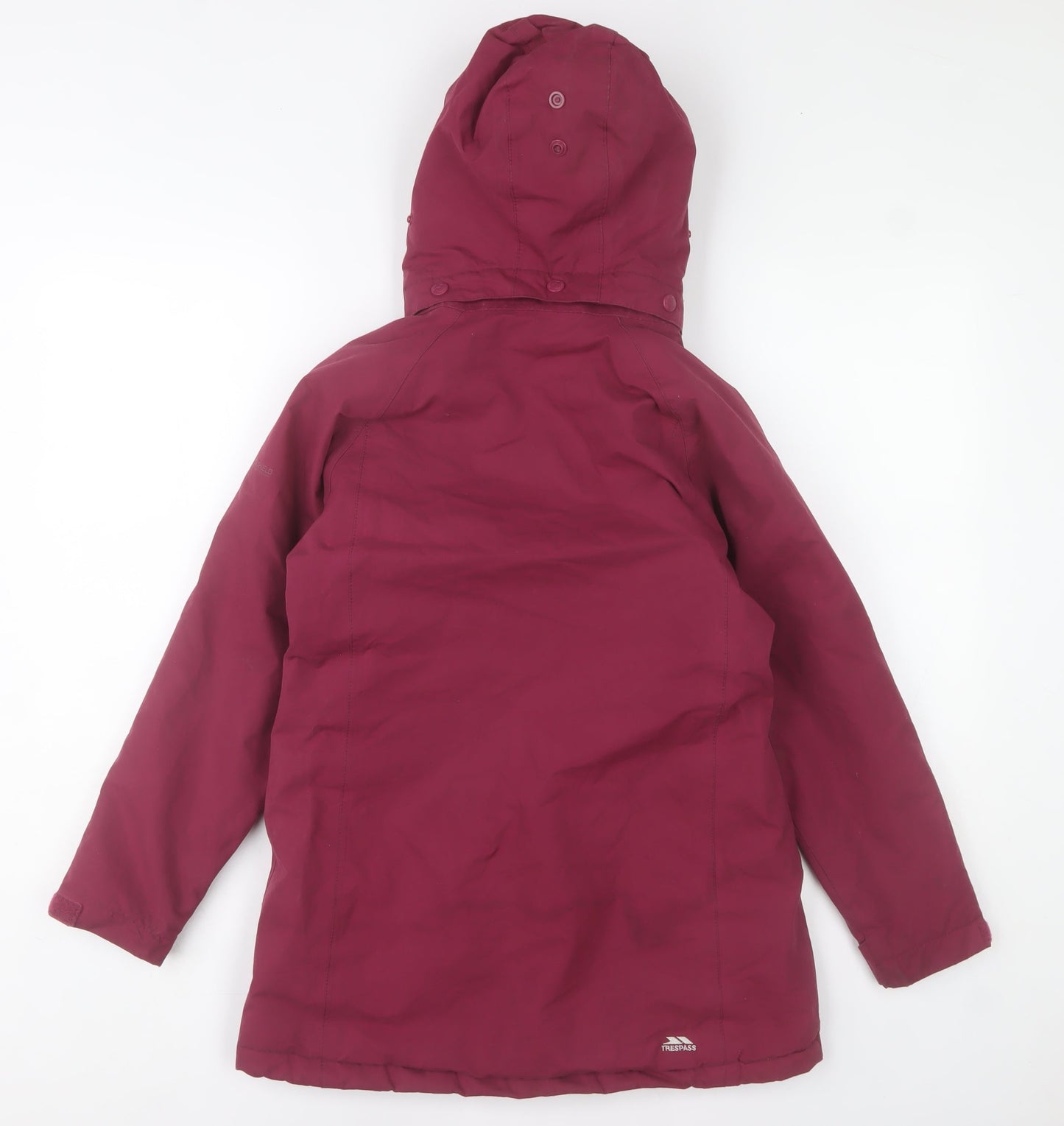 Teens UK Size 9/10 Trespass Red Parka Coat