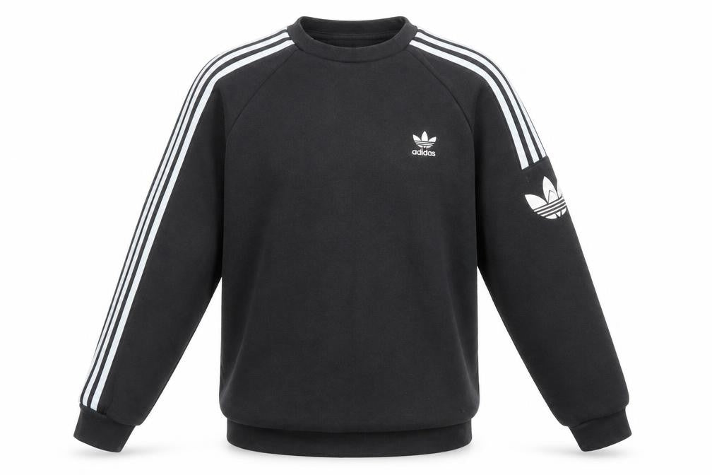 Mens UK Size S adidas Black Pullover Sweatshirt
