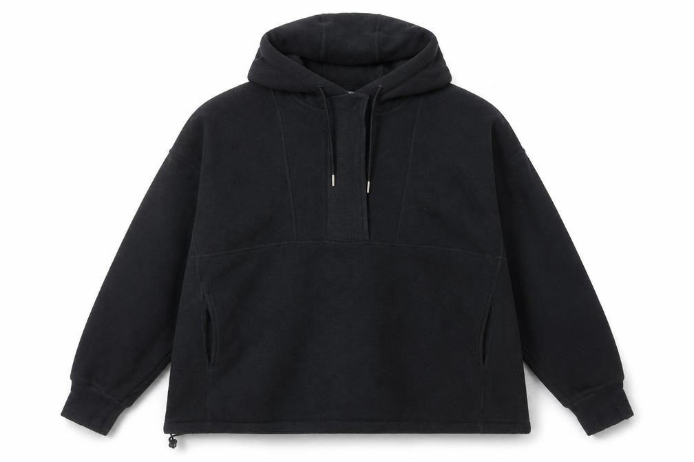 Next Women’s Black Pullover Hoodie UK 20 Relaxed Fit Fleece