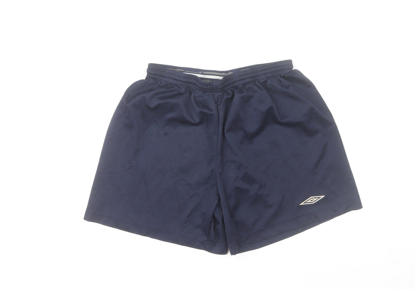 Umbro Men's Navy Blue Athletic Shorts L Lightweight Quick Dry