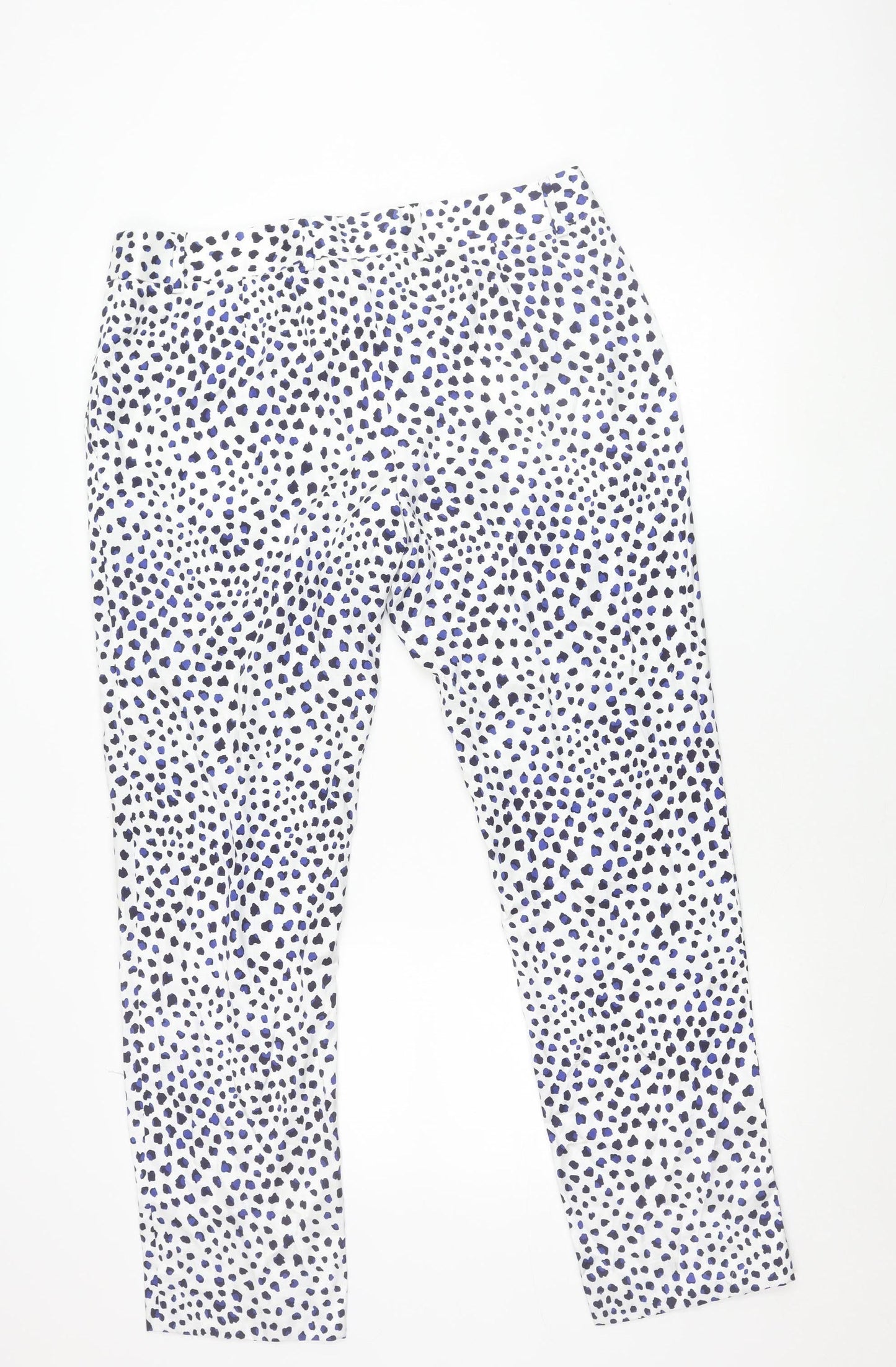 Fenn Wright Manson Women's Multicoloured Animal Print Viscose Trousers Size 16