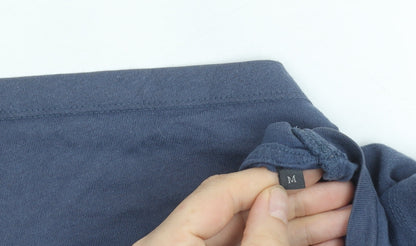 Jack & Jones Originals Men's Blue M Graphic Logo Cotton T-Shirt