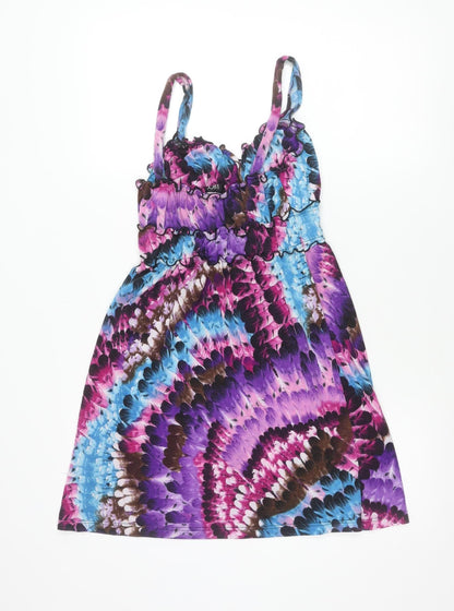Lucy Love Women's Multicoloured Camisole Tank Top Size L Rayon Blend