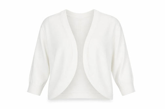 Principles Women’s Ivory V-Neck Knit Cardigan Size 14