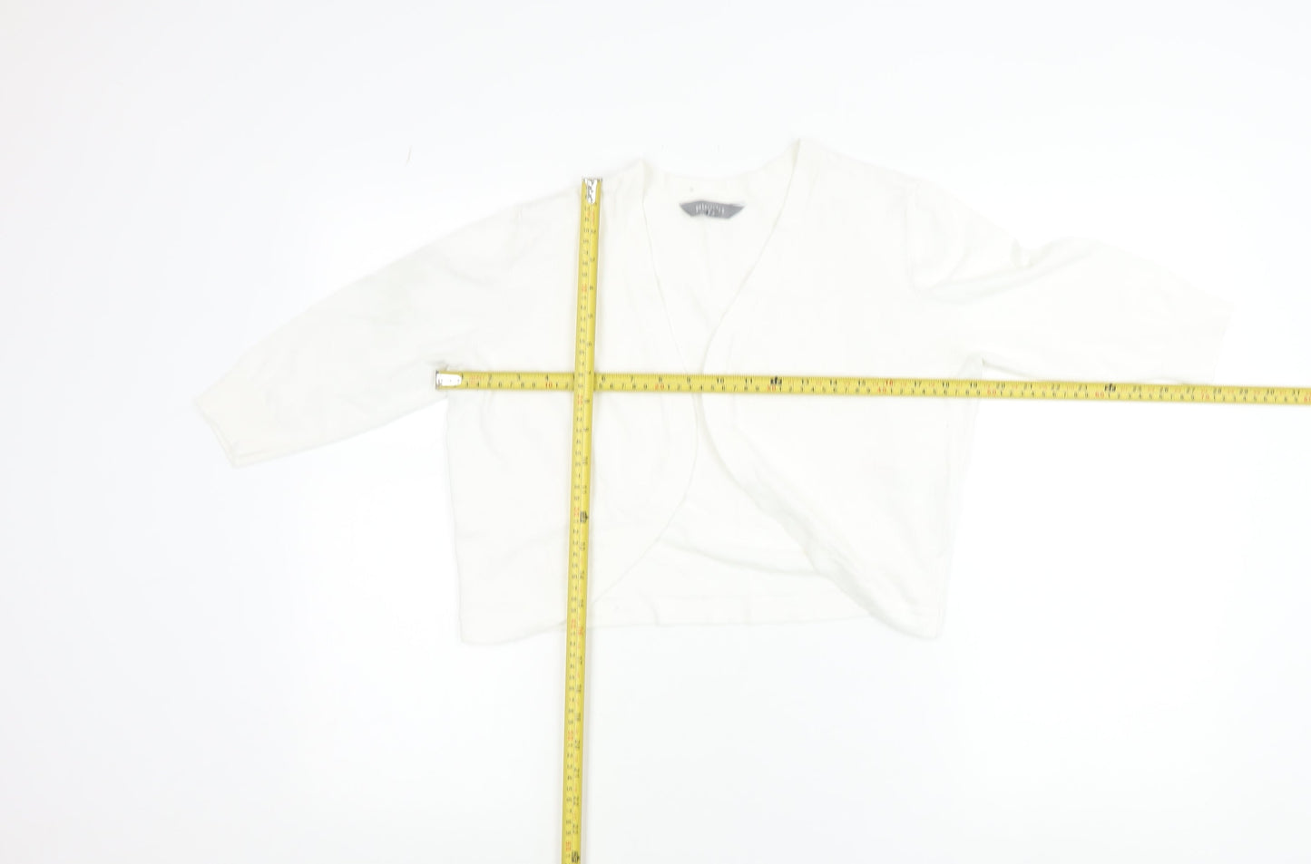 Principles Women’s Ivory V-Neck Knit Cardigan Size 14
