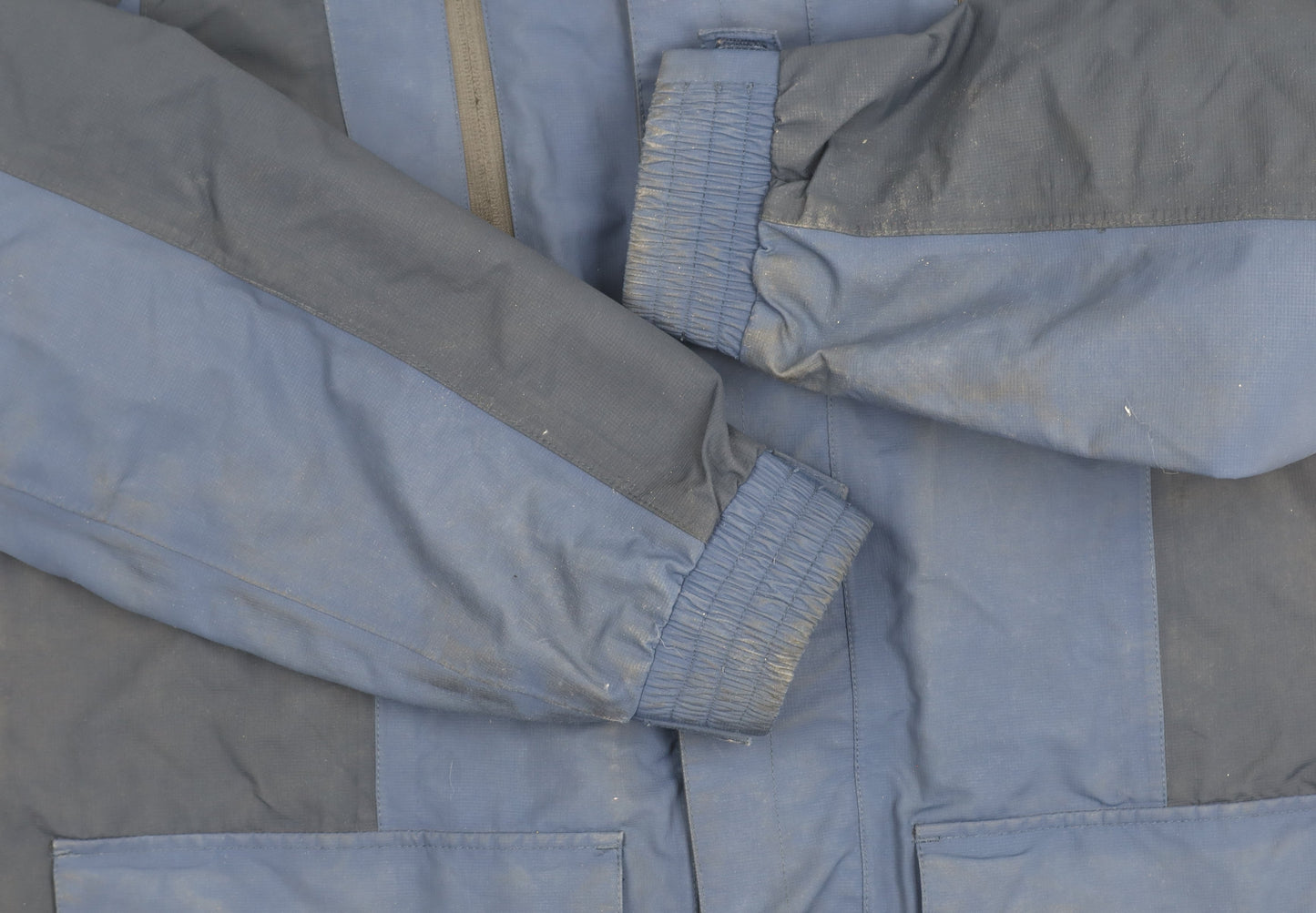 Maine New England Men's Blue Waterproof Parka Jacket Size S
