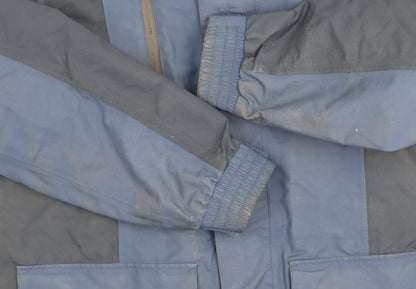 Maine New England Men's Blue Waterproof Parka Jacket Size S