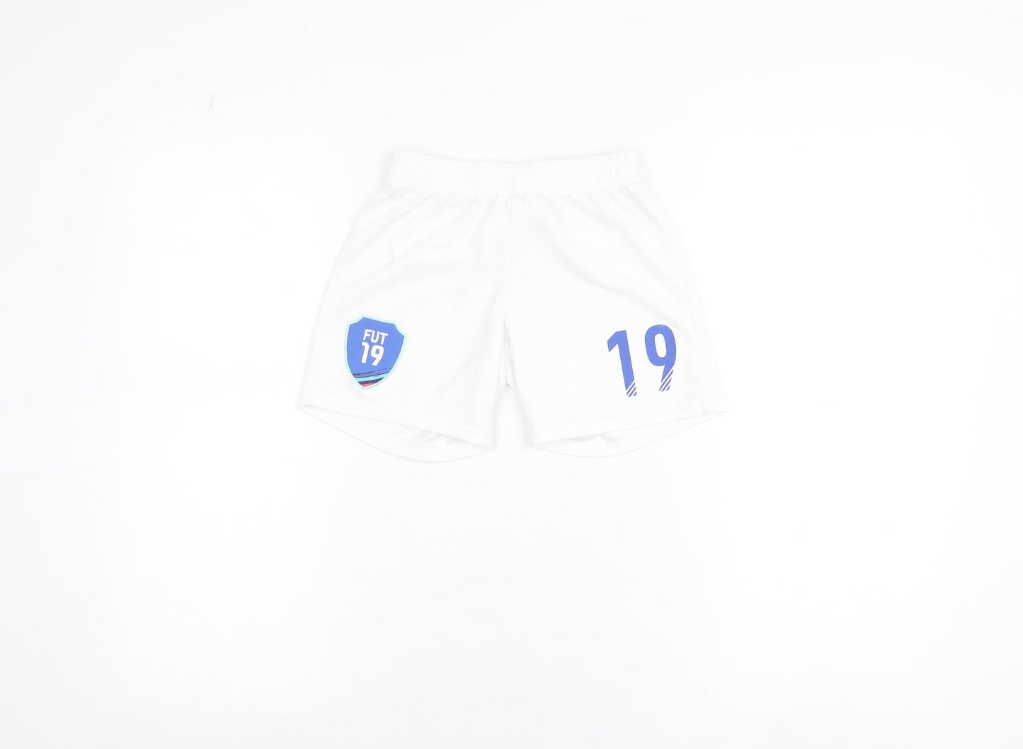 EA Sports Boys White Athletic Football Shorts 5-6 Years