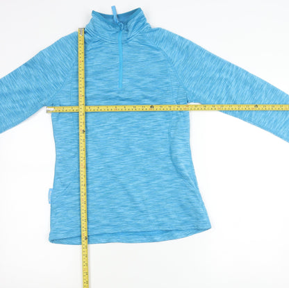 Mountain Warehouse Men's Blue IsoCool 1/4 Zip Active Jacket L