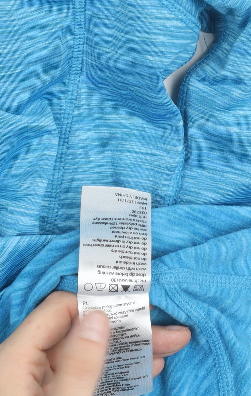 Mountain Warehouse Men's Blue IsoCool 1/4 Zip Active Jacket L