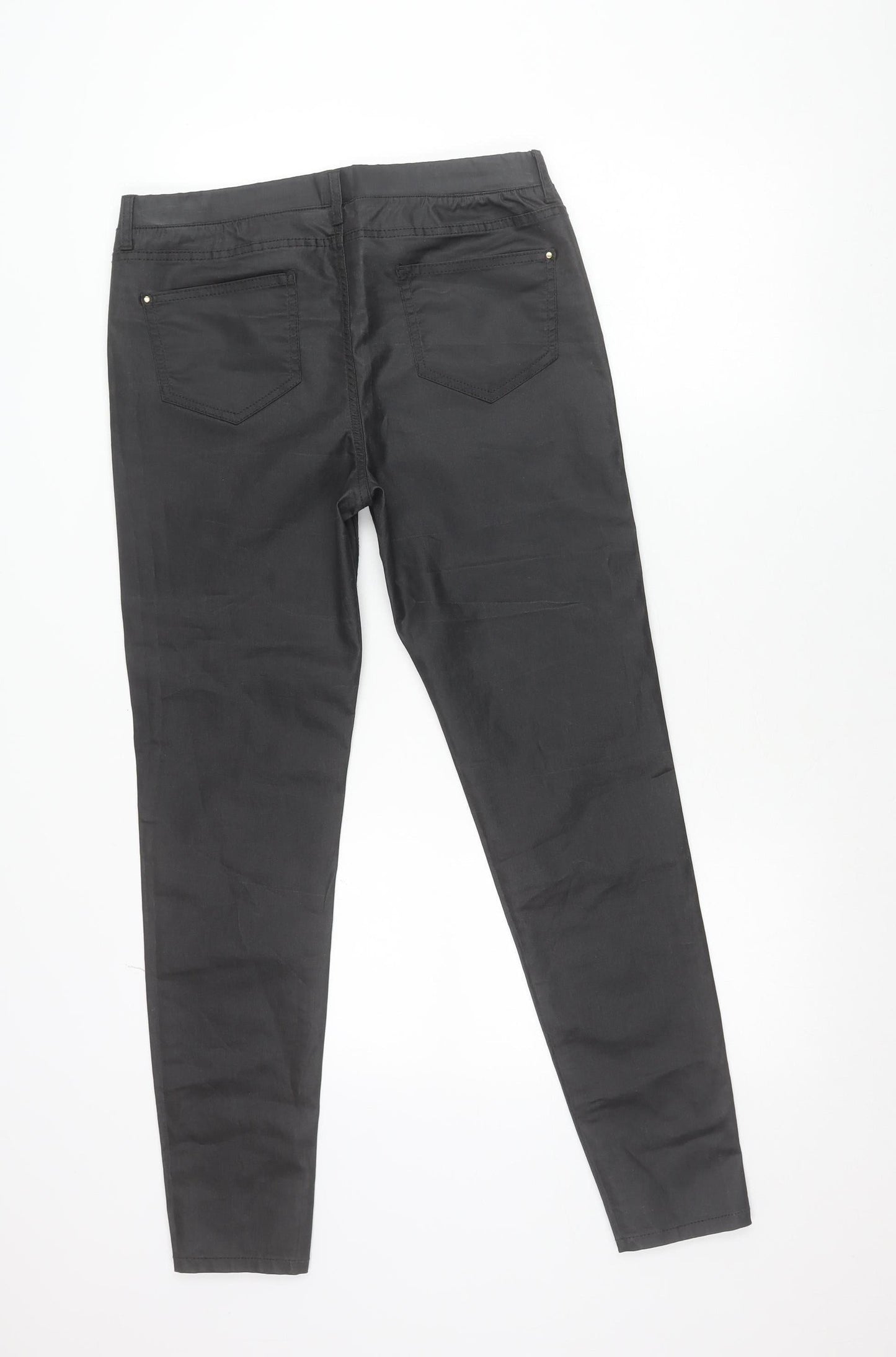Denim Co. Women’s Black Slim Fit Skinny Trousers Size 12