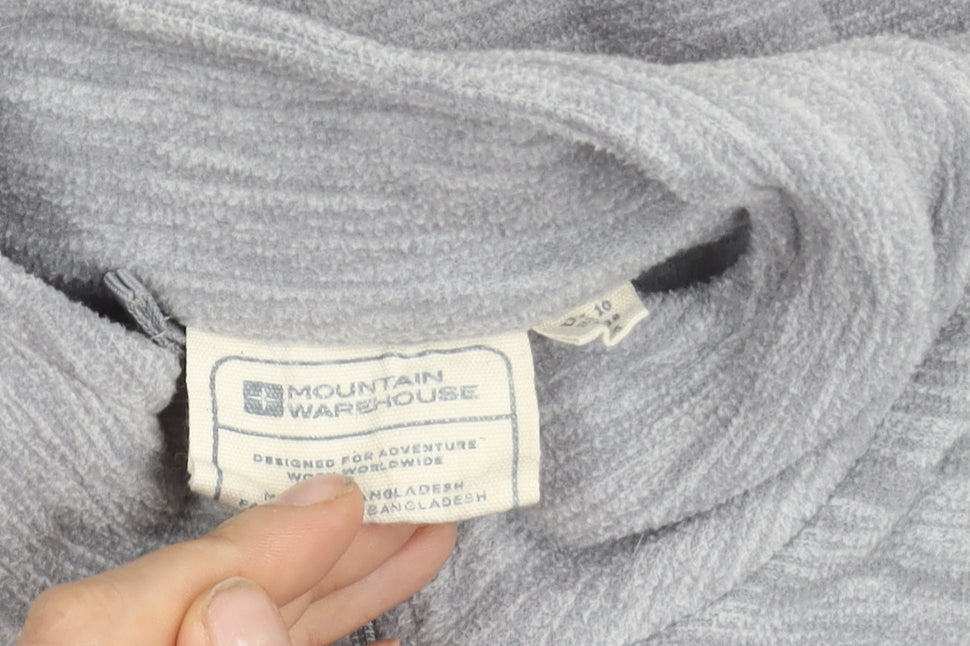 Womens UK Size 10 Mountain Warehouse Grey Pullover Sweatshirt