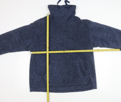 Marks and Spencer North Coast Blue Fleece Pullover Sweatshirt L Womens