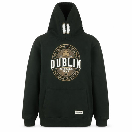 Irish Connexxion Boys Green Dublin Pullover Hoodie 11-12 Years Cotton Blend