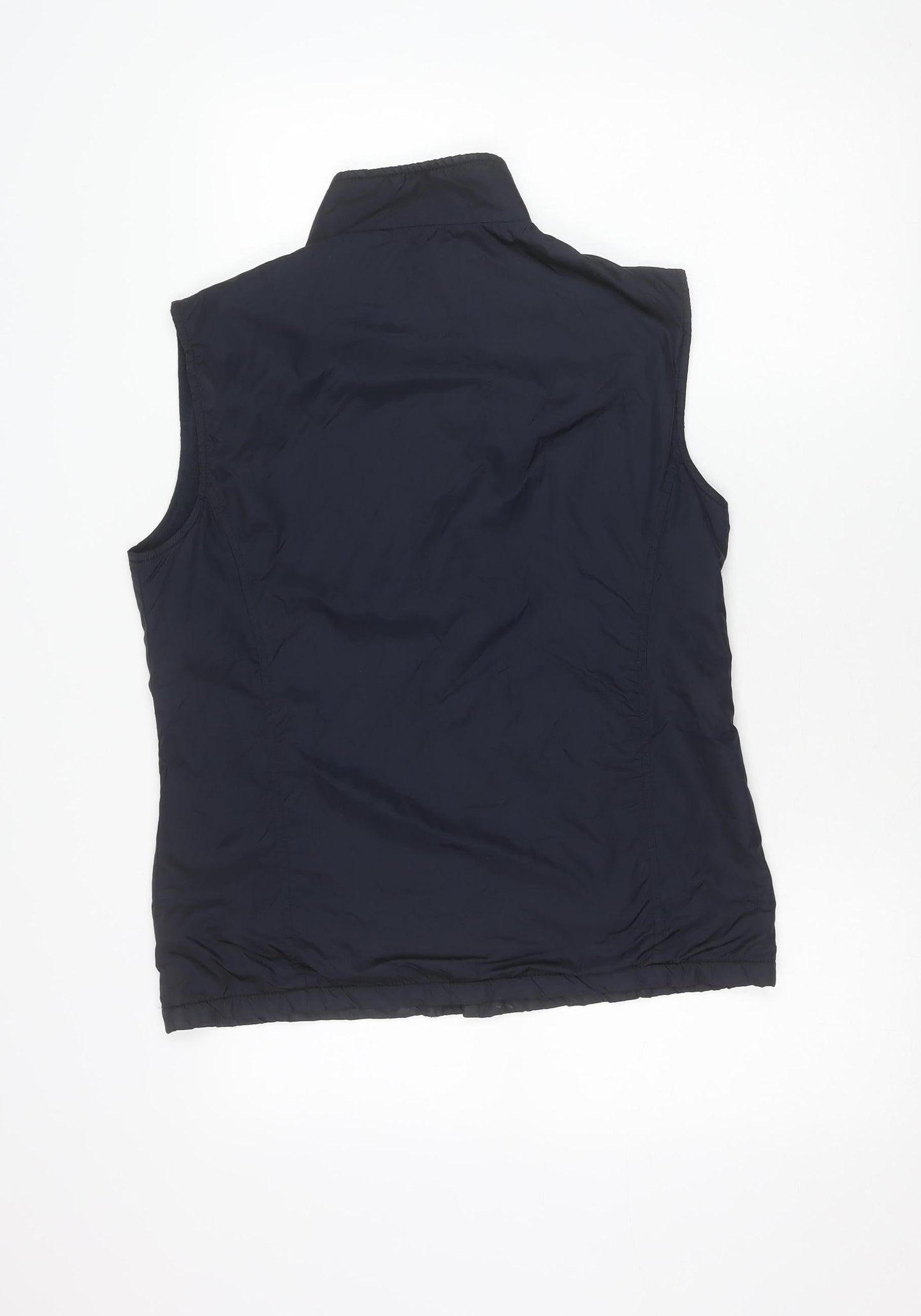 Olsen Men's Blue Lined Bodywarmer Waistcoat Size 40 Regular Fit