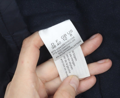 Olsen Men's Blue Lined Bodywarmer Waistcoat Size 40 Regular Fit