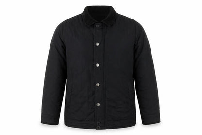 Austin Reed Men’s Black Quilted Jacket L Lightweight Mid-Length Casual