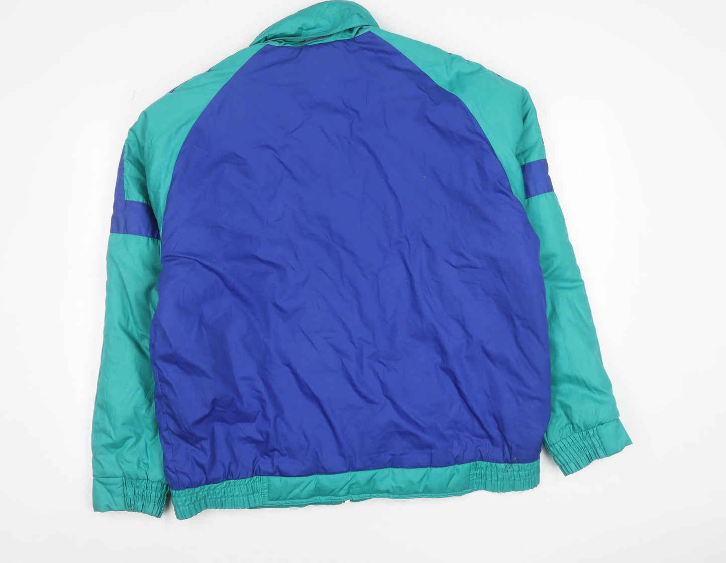 Roamer Men's Blue XL 90s Retro Puffer Jacket Nylon Winter Coat