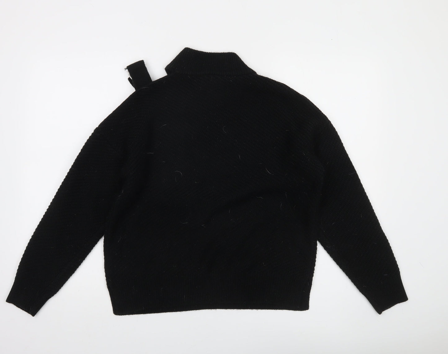 Womens UK Size 12 DKNY Black Pullover Jumper