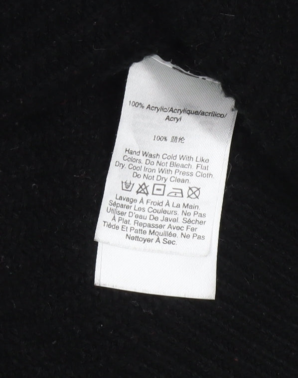 Womens UK Size 12 DKNY Black Pullover Jumper