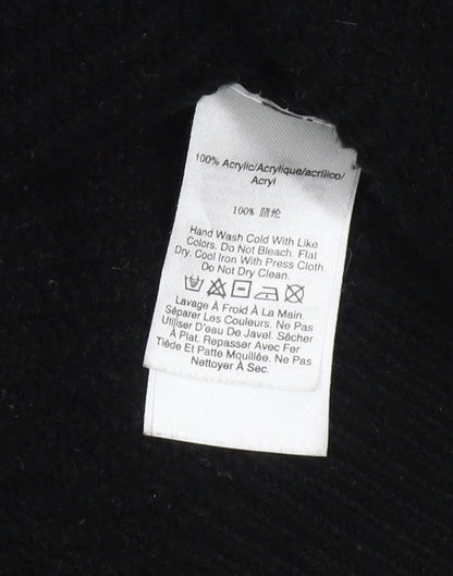 Womens UK Size 12 DKNY Black Pullover Jumper