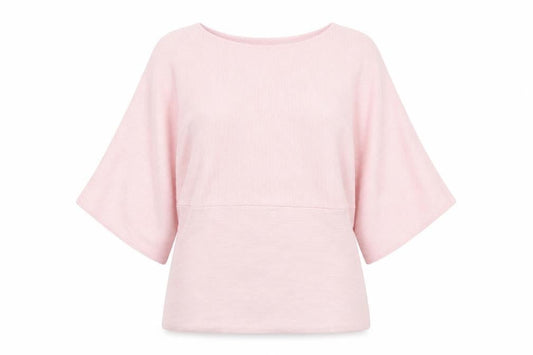 Phase Eight Women’s Pink Boat Neck Relaxed Knit Jumper Size L