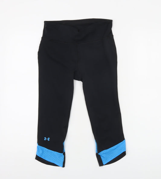Under Armour Women's Black Capri Compression Leggings Size S
