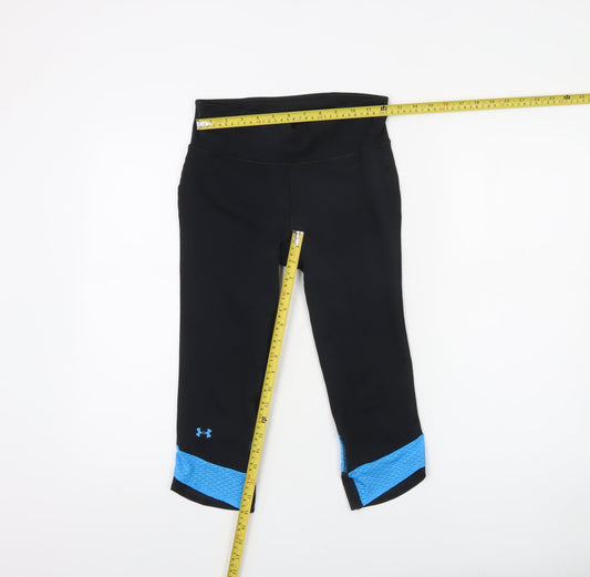 Under Armour Women's Black Capri Compression Leggings Size S