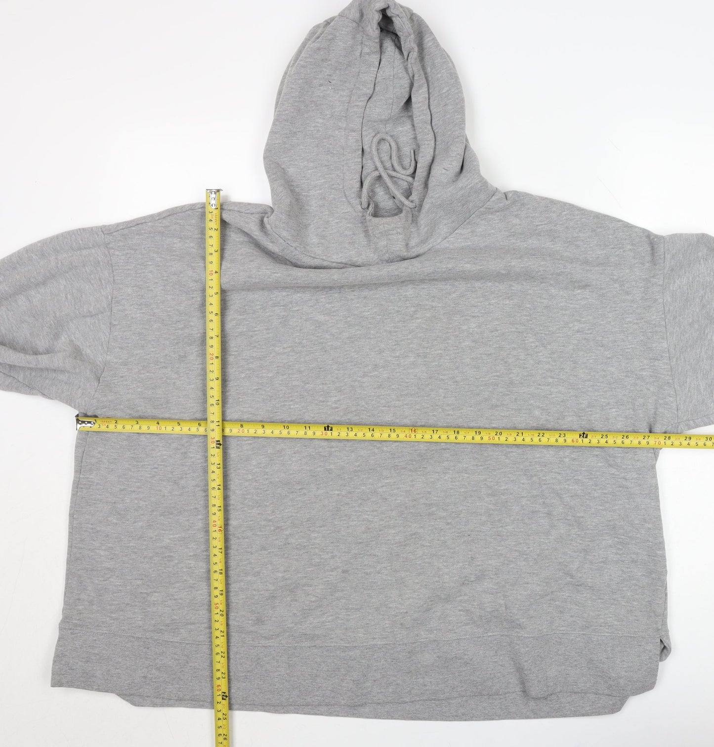 Dunnes Women’s Grey Pullover Hoodie XXL Soft Fleece Lined Casual