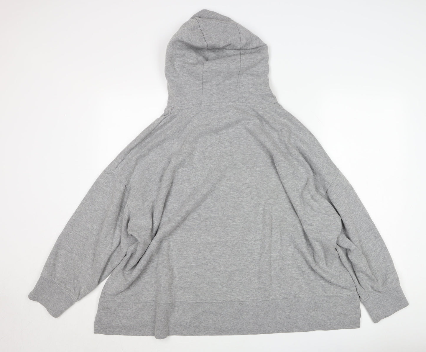 Dunnes Women’s Grey Pullover Hoodie XXL Soft Fleece Lined Casual
