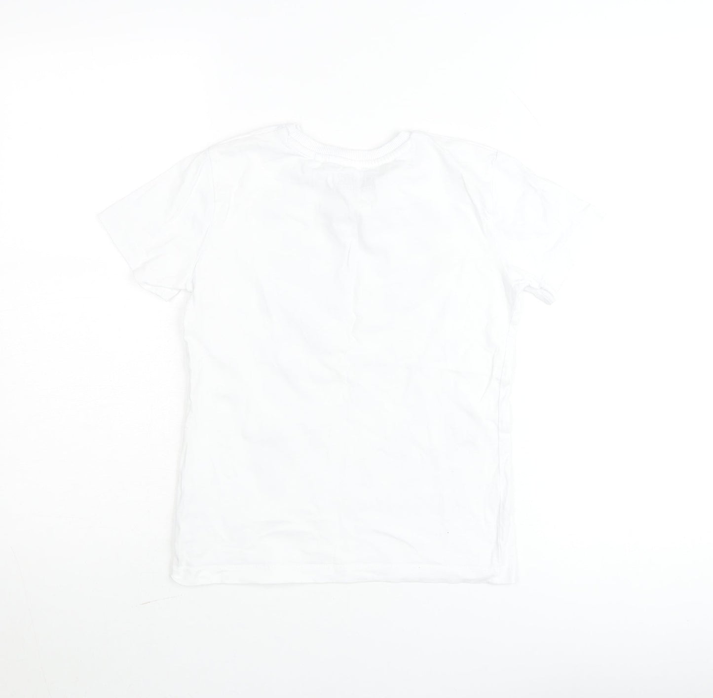 Sega Boys White Sonic The Hedgehog Graphic Gamer T-Shirt 6-7 Years