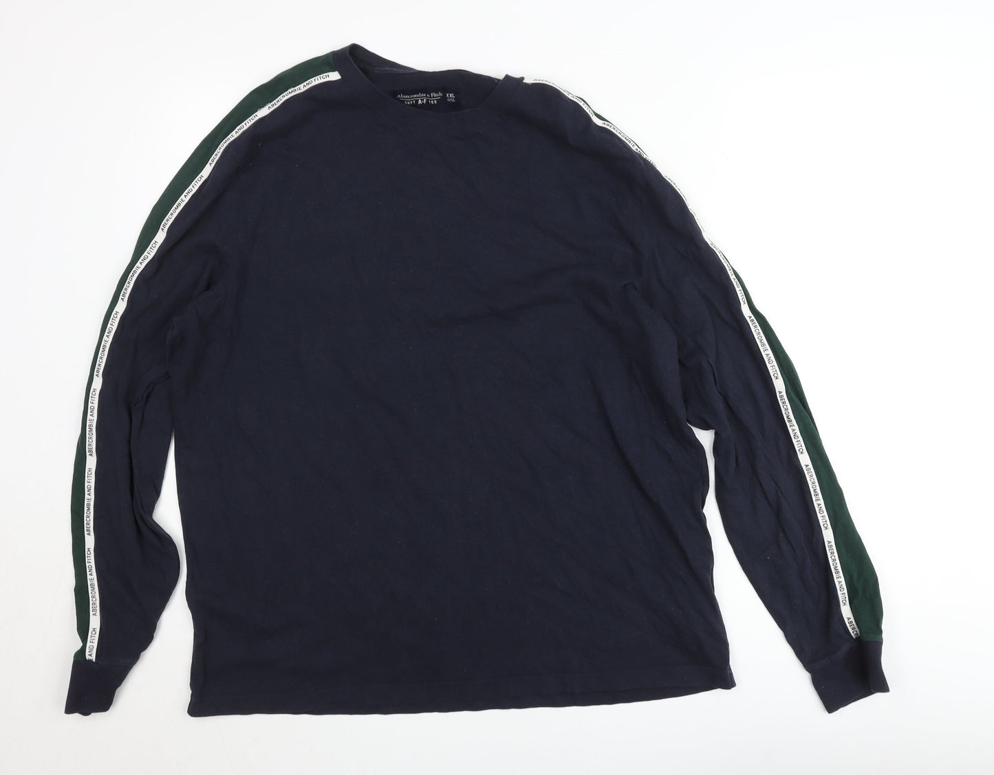 Abercrombie & Fitch Men’s Blue 2XL Crew Neck Pullover Jumper