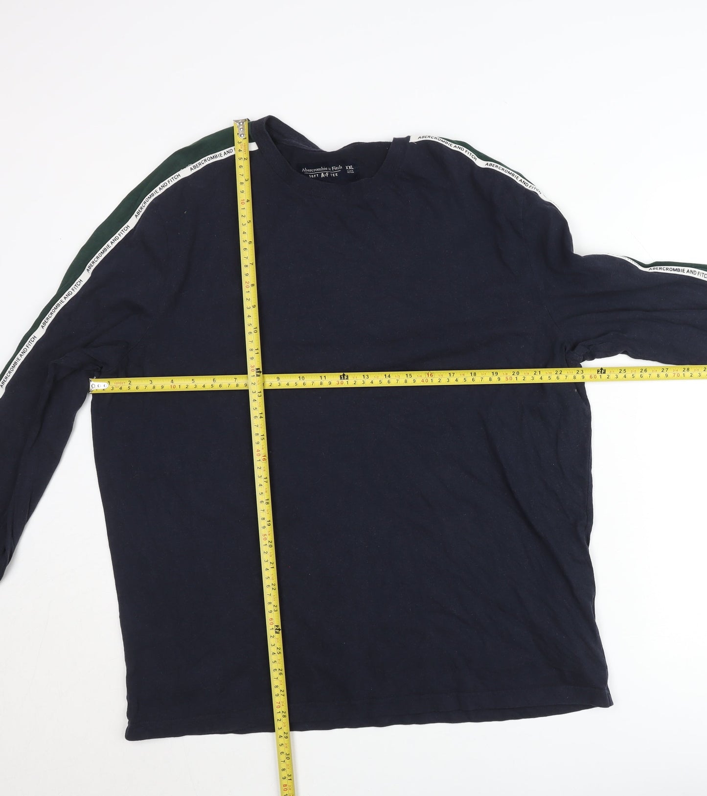 Abercrombie & Fitch Men’s Blue 2XL Crew Neck Pullover Jumper