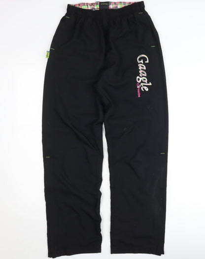O'Neills Teens Black Gaagle Sweatpants Age 13 Elastic Waist