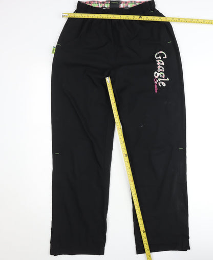 O'Neills Teens Black Gaagle Sweatpants Age 13 Elastic Waist
