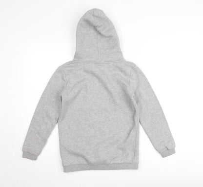 LFC Boys Grey Hoodie 11-12 Years Pullover Fleece Football Champions