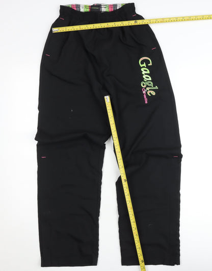 O'Neills Gaagle Black Teen Girls Sweatpants Size 13 Regular Fit